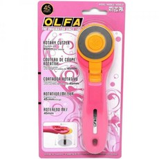 패션스타트 신형 올파 원형재단칼 45mm(RTY2C/PINK), 멀티, 1개