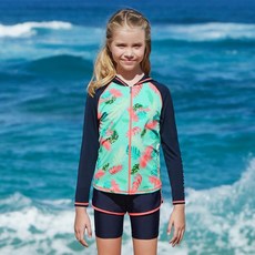 AIRWALK 女孩童防曬泳衣套裝 YAWe0646