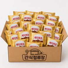 크라운 버터와플 대용량간식, 30개, 26.3g