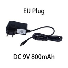 기타 페달 받침대 조절기 Joyo-DC 9V 800mah 전원 어댑터 EU plug, 3) EU 플러그
