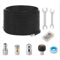 물청소 찌든때 자동차 와셔 고압분사기 회전 랜스 K1 노즐 세차도구