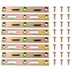 Zutisay 5 Inch Bed Rail B라켓s 프레임 Hardware Screws for 우든 HEAD 헤드board Foot Pedal 헤비 B라켓 4PCS_156318, Zutisay 5 Inch Bed Rail B라켓s 프