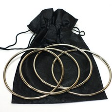 닌자링(실버 지름11cm 전용주머니 포함.), 1개