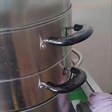 鍋耳 耐熱鍋耳 湯鍋蒸鍋耳朵手柄 雙孔改裝, 1個, w內膽電飯 其他無孔鍋 改裝特厚通用6.,w廚房不備：*普通款式 共1只 無螺絲