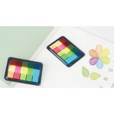 螢光便利貼 索引標籤貼, 螢光便利貼*1本, 1個