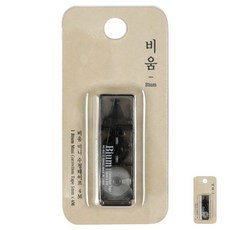 리필수정테이프 빠른건조 학생용 수정테이프 비움 미니 4M 스모키 화이트 수정액 학용품