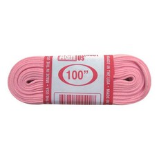 A&R 스포츠 피겨 스케이트 끈 분홍색 100인치 (254cm) A&R Sports Figure Skate Laces Pink 100-Inch, 1개