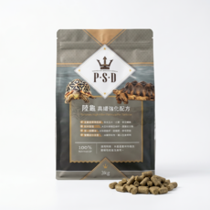 P.S.D. 陸龜 高纖強化配方, 3kg, 1個