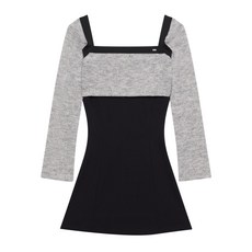 GCDS 스퀘어 넥 미니 드레스 2p