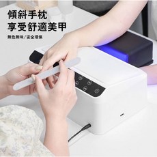 SNRROI L6美甲燈斜面手枕燈 贈手枕墊#凝膠燈#快速照乾, 1個