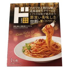 Don Quixote Fishing [日本正品] 罪惡滋味 禁忌義大利麵醬 蟹肉奶油番茄 4902170058637, 1個, 140g