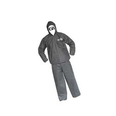 MN 투피스 작업복 XL 1개 회색 위생복