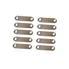 연결 철물 평철 자석 빠찌링 철판아대 10개 일자, B평철_철판아대(10EA)