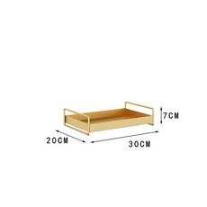 철제 화장품 정리대 진열장 진열대 2단, 1단 수납 선반 나노골드