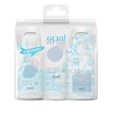 OPAL 洗髮精+護髮素+沐浴露 55ml*2 30g, 1個, 【藍色涼感】澳寶 香氛護理旅行組