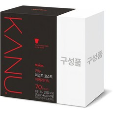 KANU 中焙美式咖啡+隨機贈品, 1.6g, 70入, 1盒