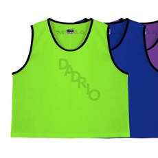 드리오샵 스타 형광녹색 팀조끼 SW4003J (스몰) 훈련용품