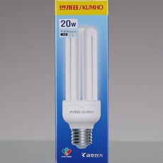 번개표 삼파장 형광램프 EFTR20EX-L, 주광색, 3개