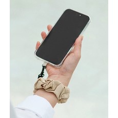 EGARDEN 본보야지 밴딩 손목 스크런치 스트랩 - 베이지, FREE