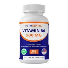 Vitamatic 비타민 B6 500mg 120베지정