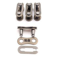 自行車鏈條扣 單速車鏈條魔術扣 單車鏈條快拆扣, 升級款單速鏈條扣（4組）, 1個