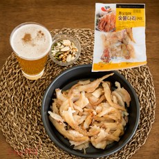 정화식품 통오징어 숯불다리구이 주전부리 맥주안주, 50g, 5개