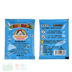 太空泡泡槍, 12包濃縮泡泡精, 1個