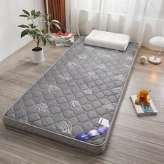 기숙사 생활에 적합한 하드 매트리스 싱글 1인용 수면 밀도 패드 추천, 1cm, 두께 6cm 하트 그레이 150x200cm