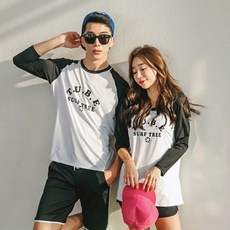 튜브트리 나야스타일 남녀공용 뮌헨 래쉬가드 상의