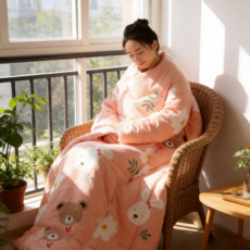 웨어러블 겨울이불 쇼파쿠션 다기능 솜이불 가정 사무실