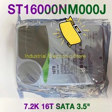 ST16000NM000J 엔터프라이즈 하드 디스크 7.2K 16T SATA 3.5 인치 스토리지