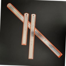 스테인리스 철자 50cm 인치 병행 표기 눈금 스틸자 사무용 학생용 목공 재단 측정 도구 50cm