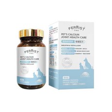 菲瑞絲蛋殼鈣 貓狗通用 寵物補鈣 關節護理 眼部護理 保健, 1個
