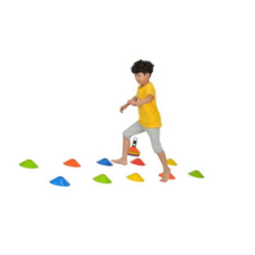 어린이집 키즈 유아 체육 운동 놀이 교구 접시콘 40개, 1