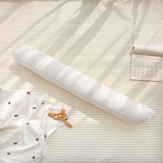 헬로미니미 아기 바디필로우 죽부인 롱쿠션 베개 순면 체크, 1개