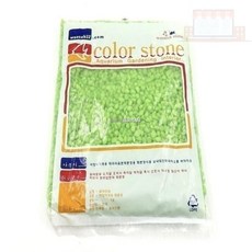 어항바닥돌 연두 컬러스톤