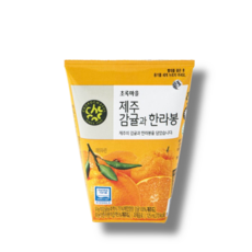 초록마을 제주감귤과 한라봉 음료, 125ml, 20개