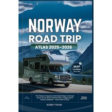 (英文圖書)Norway Road Trip Atlas 2025-2026: The Ultimate Companion with Detailed Maps to N... 平裝版, Independently Published, 英文