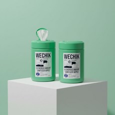 위칙 소독세정티슈 180매, 2개