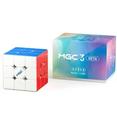 YJ MGC 3 베타 자기 매직 스피드 큐브 부상 볼 코어 UV 스티커없는 전문 Fidget 장난감 어린이 선물, 03 Magnetic, 1개