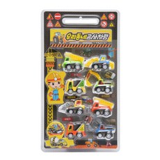 6000우리동네공사차량/미니어쳐/미니카/자동차완구/포크레인, 1개