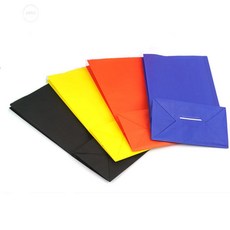 소담하우스 무지 각대 봉투 1P 팝콘봉투, 파랑