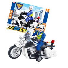 경찰오토바이장난감 유아완구 놀이세트