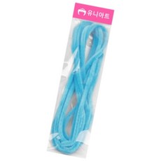 돈스텔 털모루 모루철사끈 하늘 두께8mmX길이3M 1개입