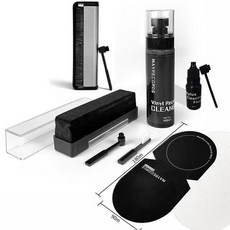 레코드 청소용 4MM 브러시, 블랙 심플+100ml 브러시+카본 B, 기본 모델명/품번