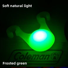 야외 캠핑 여행 방지 경고등 텐트 및 바람 로프 조명기 승마 안전 신호 장식 캠핑 액세서리, 06 01-1PC