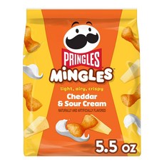 프링글스 Pringles 밍글스 체다 사워크림 퍼프 스낵
