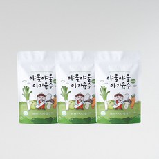 야물야물 이유식 아기육수 7종 국내산 야채 채수티백 10개입, 3개, 20g, 채수맛