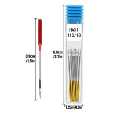 50Pcs Anti-Jumping 재봉틀 바늘 스트레치 패브릭 바늘 가수 형제 Janome 나비 재봉틀 도구, 은