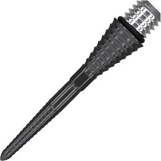 타겟 다트 변환 포인트 스위스 - 소프트 팁을 스틸 팁으로, Black, 26mm, Conversion Points